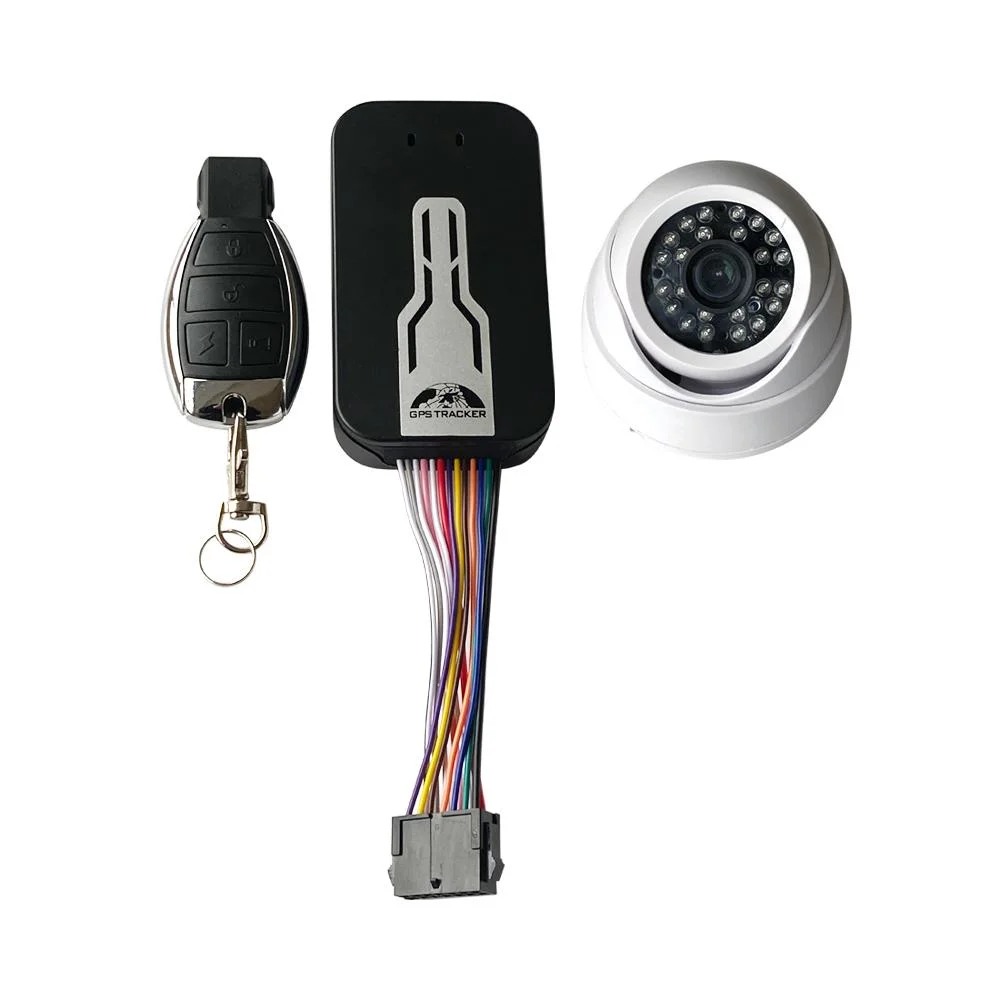 GPS Localizador 4G 3G para a América do Sul GPS405c para motociclos Monitorização com sensor de temperatura WiFi Camerevice com motor desligado