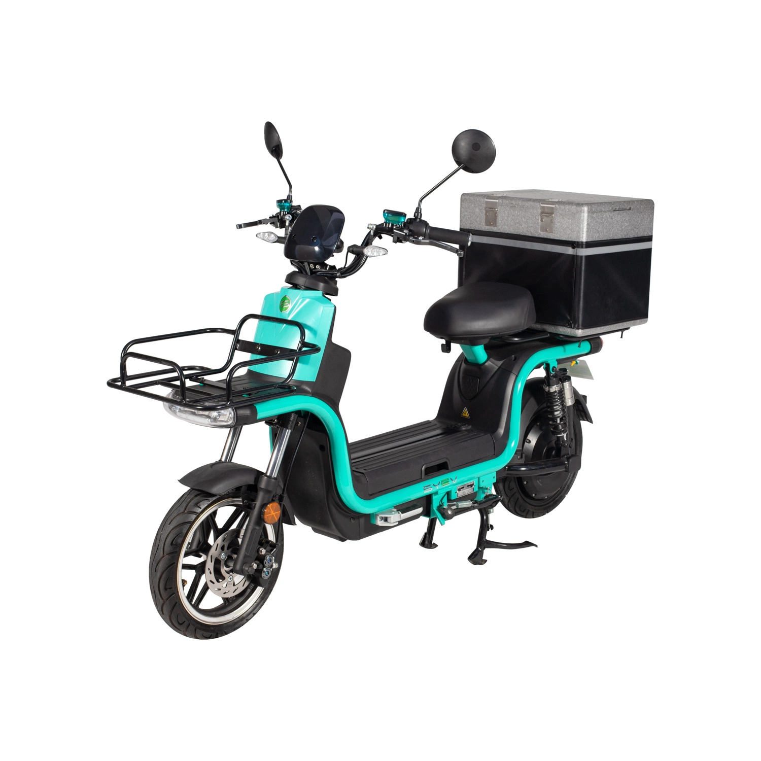 Syev 2023 Top Sale High Performance Electric Delivery Scooter Powerful 1200W Pizza Electric Motorcycle EEC Delivery E Bike