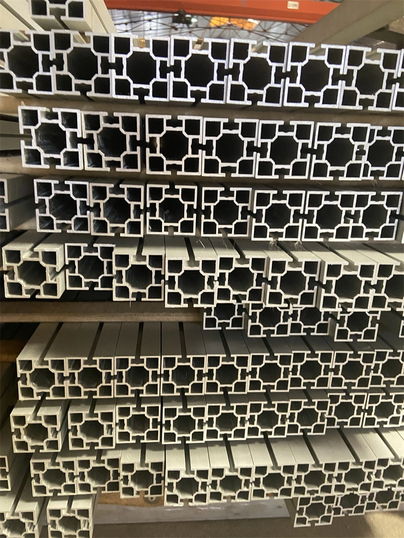 6063 Aluminum Extrusion Industrial Aluminium Profile 40X80mm Framing Systems