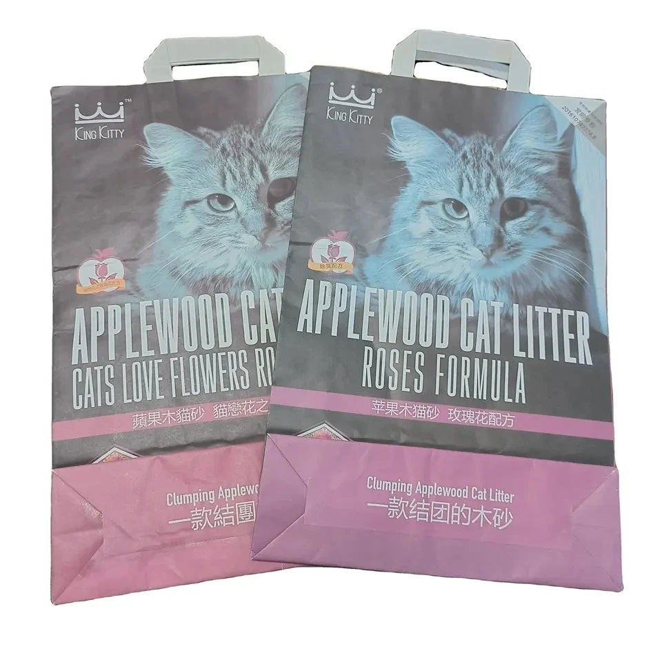 Manufacture Directly Supply Dog Food Printed Packaging Pet Food Bag Travel Convenient Cat Dog Food Bag