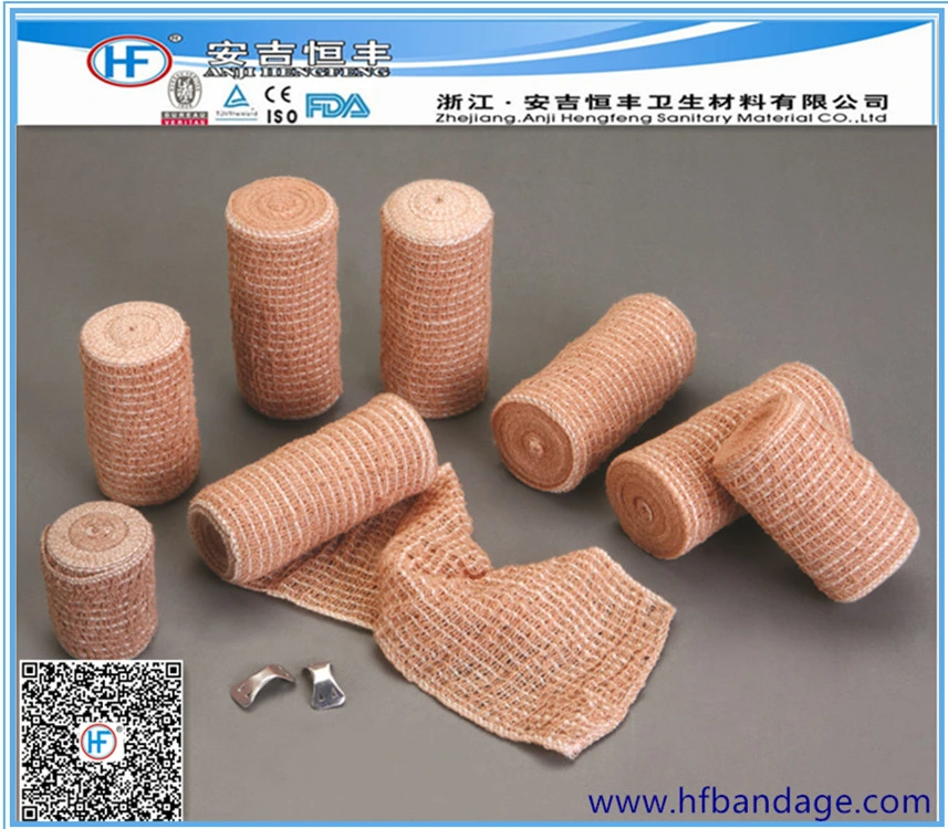 Spandex Skin Color Elastic Crepe Bandage 5cm*4.5m