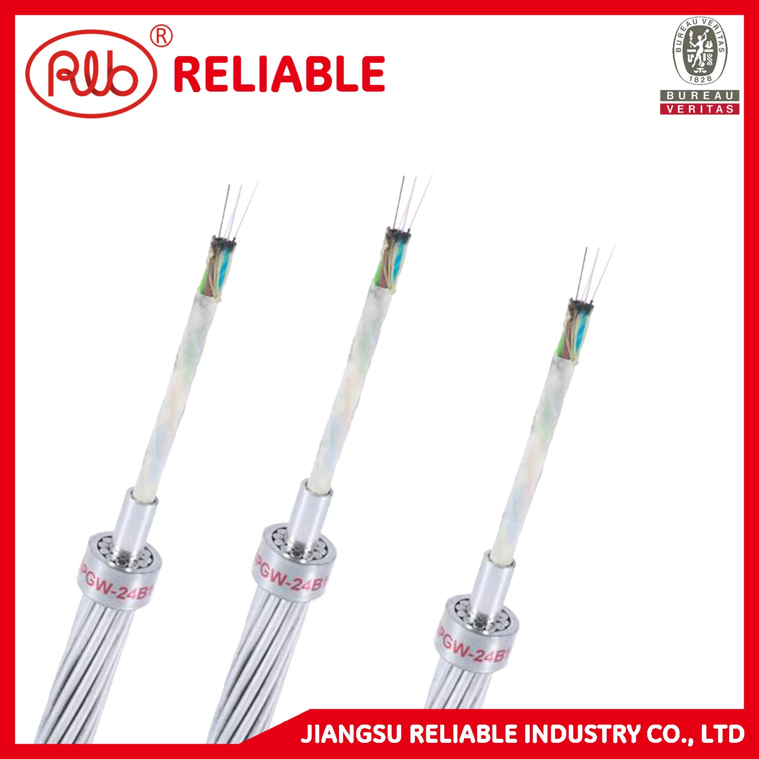 Good Quality Opgw Optical Fiber Composite Overhead Ground Wire Series for Composite Cables of Power/Electric Communication/Lightning Protection From China