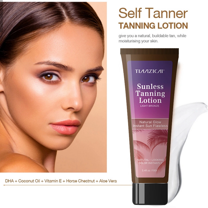 Private Label Organic Self Tanner Spray Body Tanning for a Gradual and Natural Sunless Tan