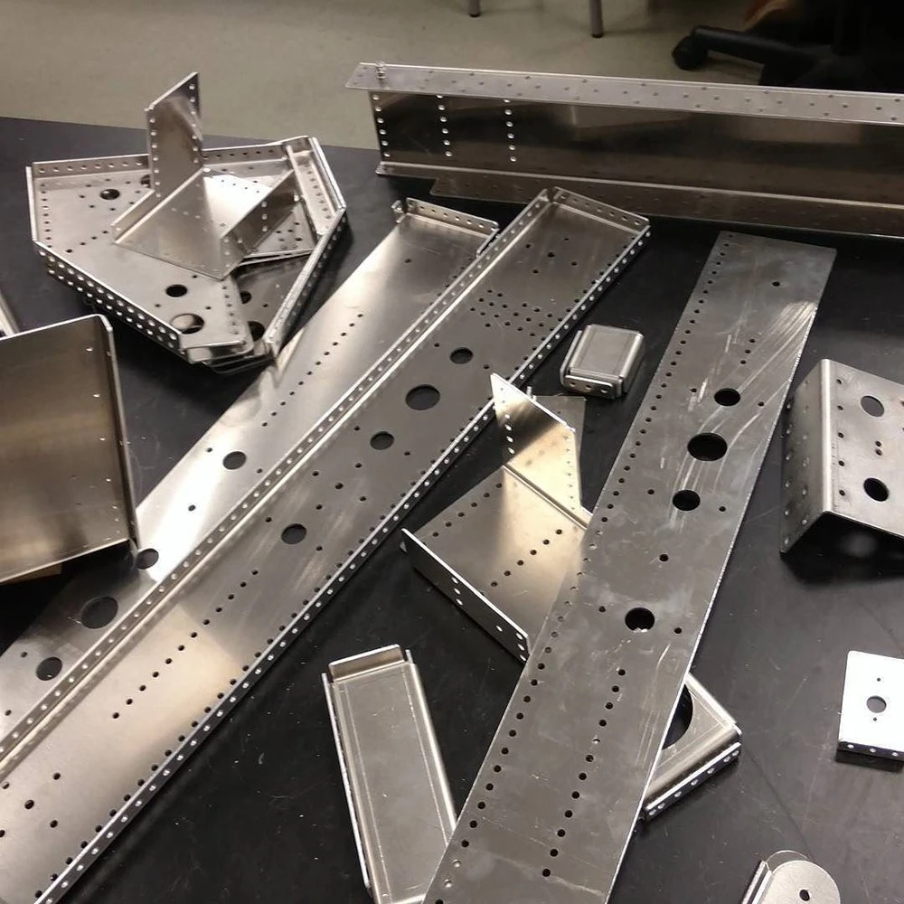 Custom Precision Stainless Steel Brushed Forming Laser Bending Metal Industry Parts Production