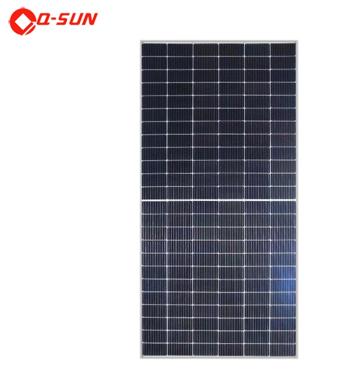 Painel Solar Mono Perc elevada eficiência de vidro único Módulo Solar Cell