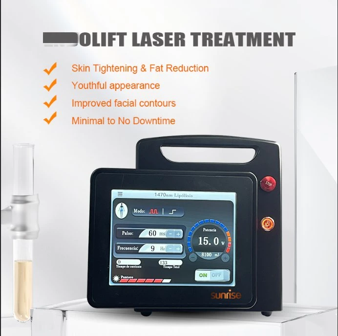 Portable Fat Removal Liposuction machine 1470 Lipolysis Medical Surgery laser Machine