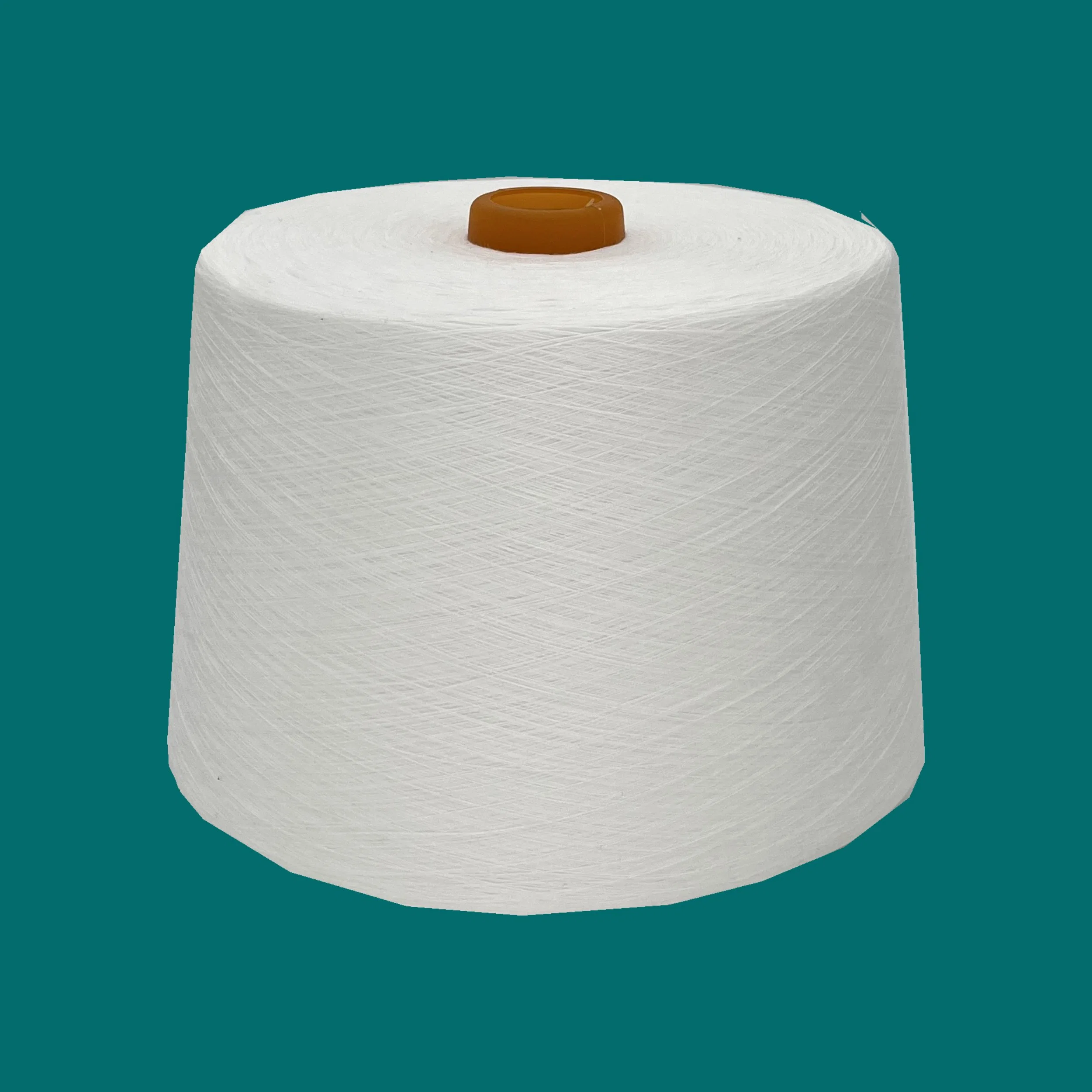 China Manufacture AAA Grade Twisted Mutiply Dyable 100% Spun Polyester Yarn