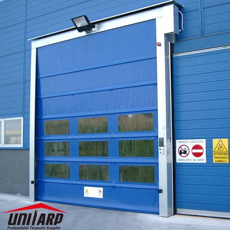 Heavy Duty 1000d*1000d 100% Polyester Fabric Industrial Security Door Material.