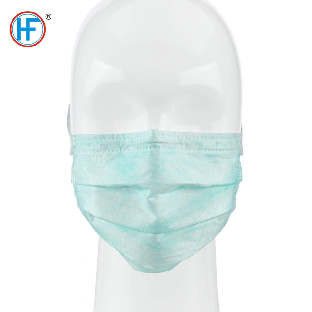 Mdr CE Approved Blue Various Hengfeng 3 Ply Surgical Disposable Medical Face Mask