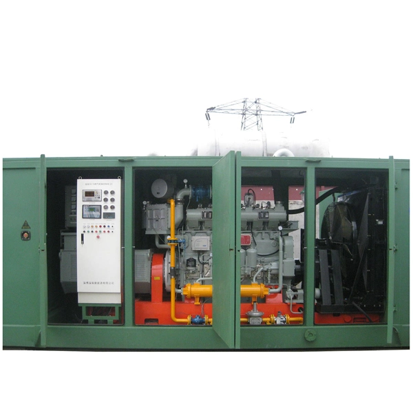 Natural Gas Powered Generator Set LPG Gas Generator with Ce