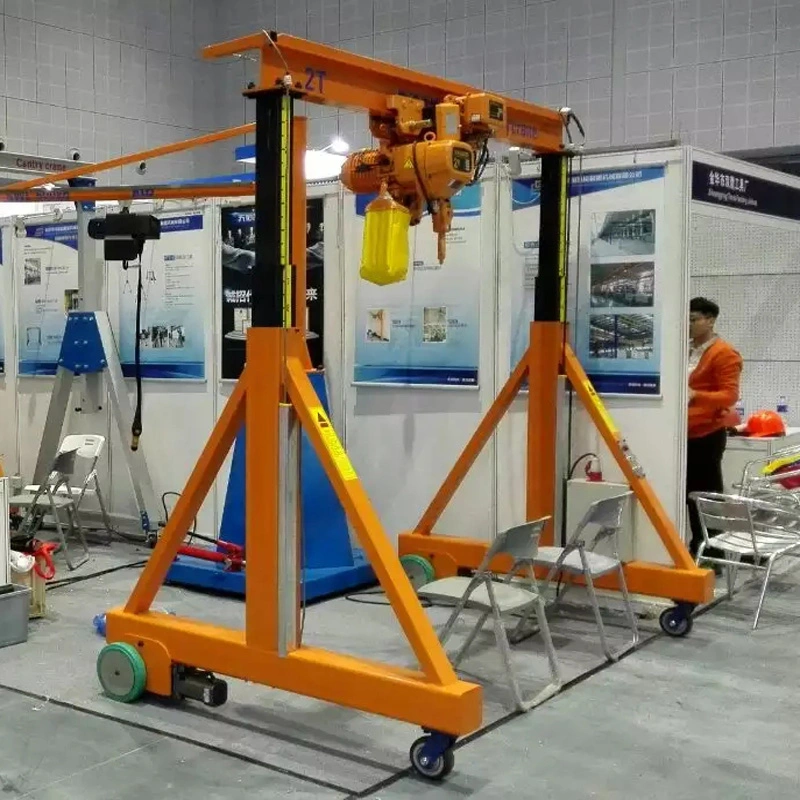 5 Tons Customized Electric Aluminum Portal Crane Supplier for Lab Use