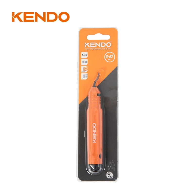 Kendo Plastic Body Deburring Tool with an Extra HSS-Blade