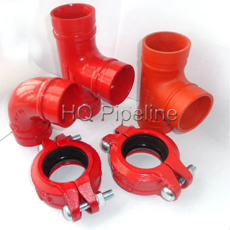 Ductile Iron Grooved Pipe Fittigns Style 997 Couplings