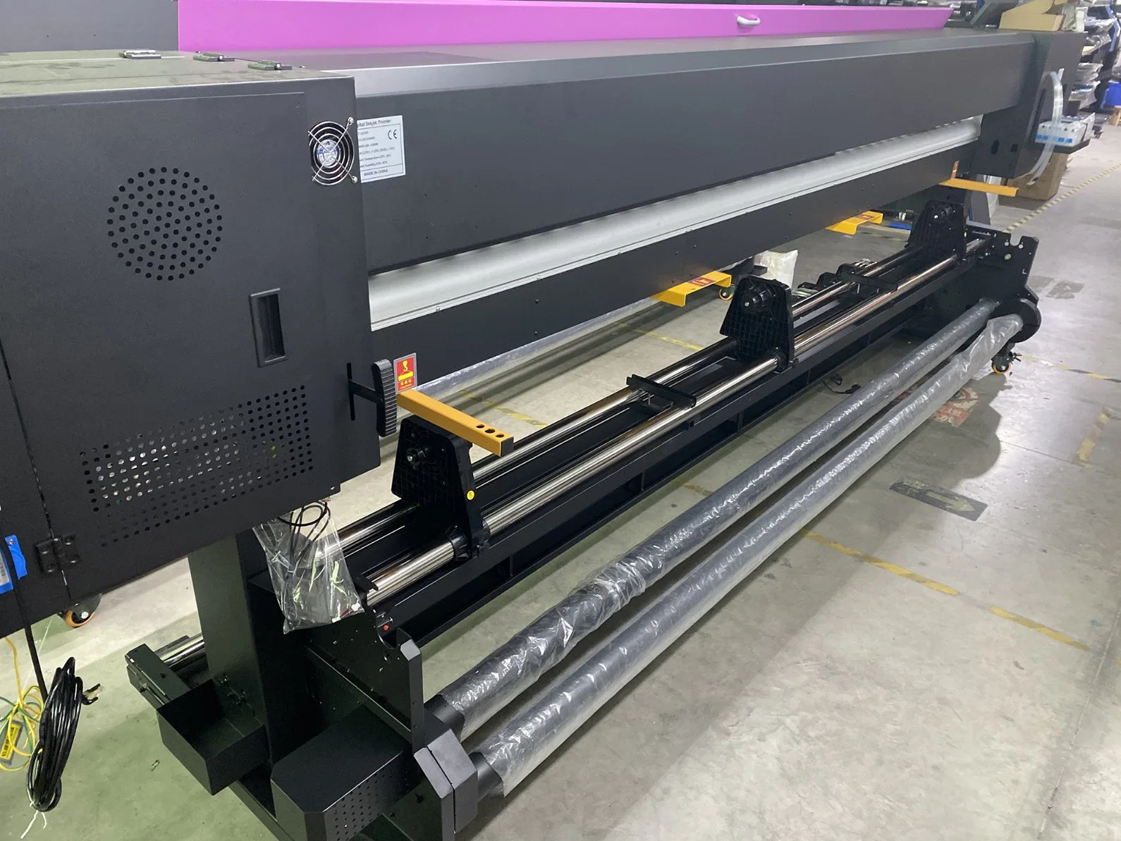 Hoson Program 3.2m Eco Solvent Printer Two Dx5 THK Rail