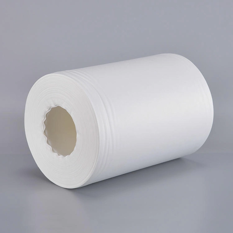 OEM Industrial Lint Free Cleaning LCD Roll Microfiber Cleanroom Wiper Cloth