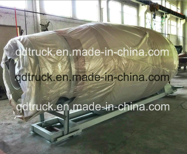 Concrete Machinery Mixer Truck Upper Using Roll On drum concrete mixer