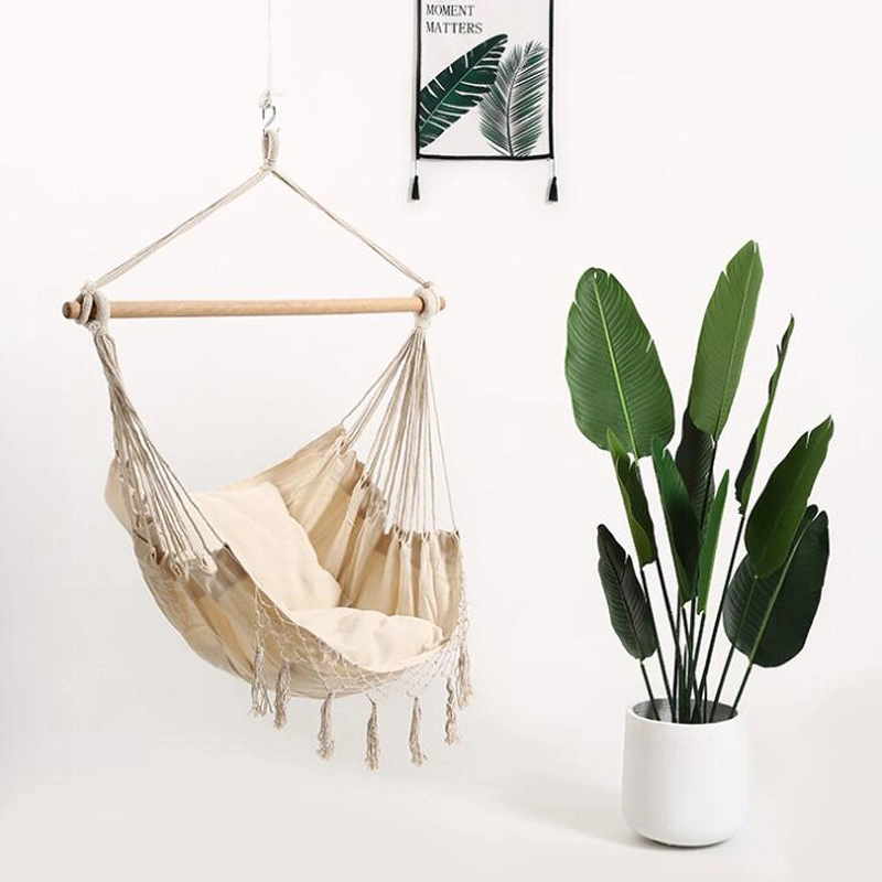 Hot Sale Outdoor Macrame Hanging Swing