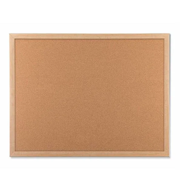 12 Inch Hot Sale 4 Pack Wall Mounting Cork Bulletin Tiles in Wooden Frame