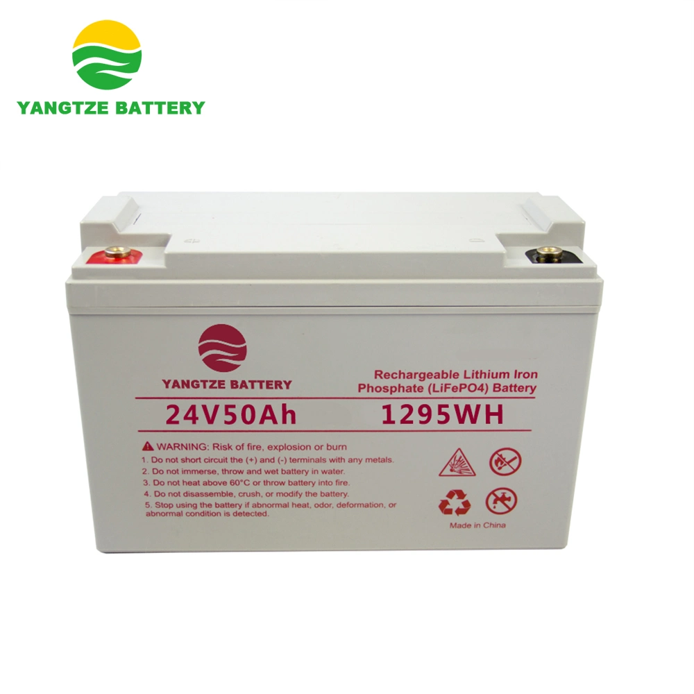 Yangtze 24V 50Ah Portable Pack de batterie au lithium