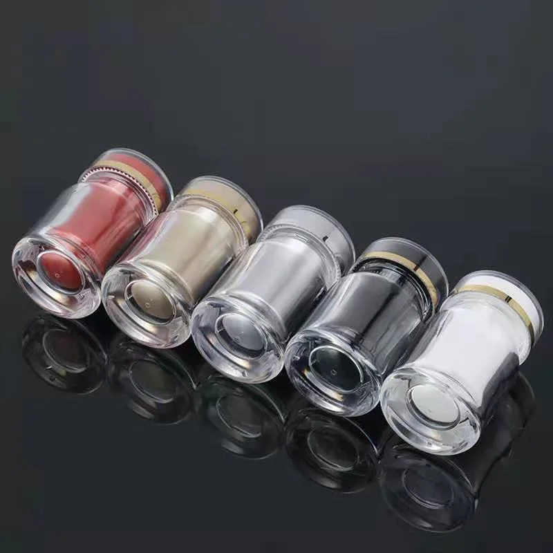 Empty Plastic Pharmaceutical Container Acrylic Medical Capsule Pill Bottle