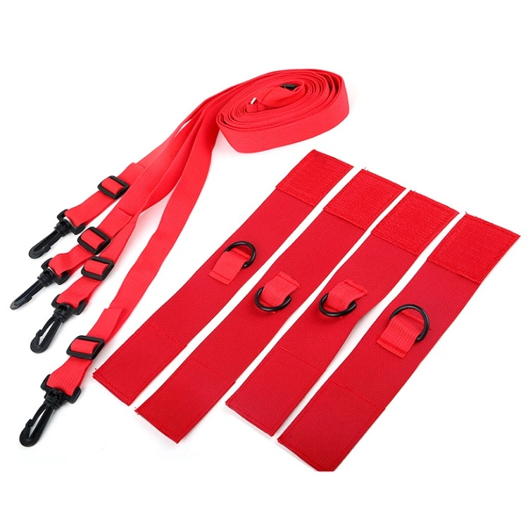 Bdsm Bondage Handschelle Knöchel Manschette Sex Slave Leder 4-Haken Kreuz Strap Hog-Tie Restraint System für Handgelenkfesseln Rollenspiel Kostüm