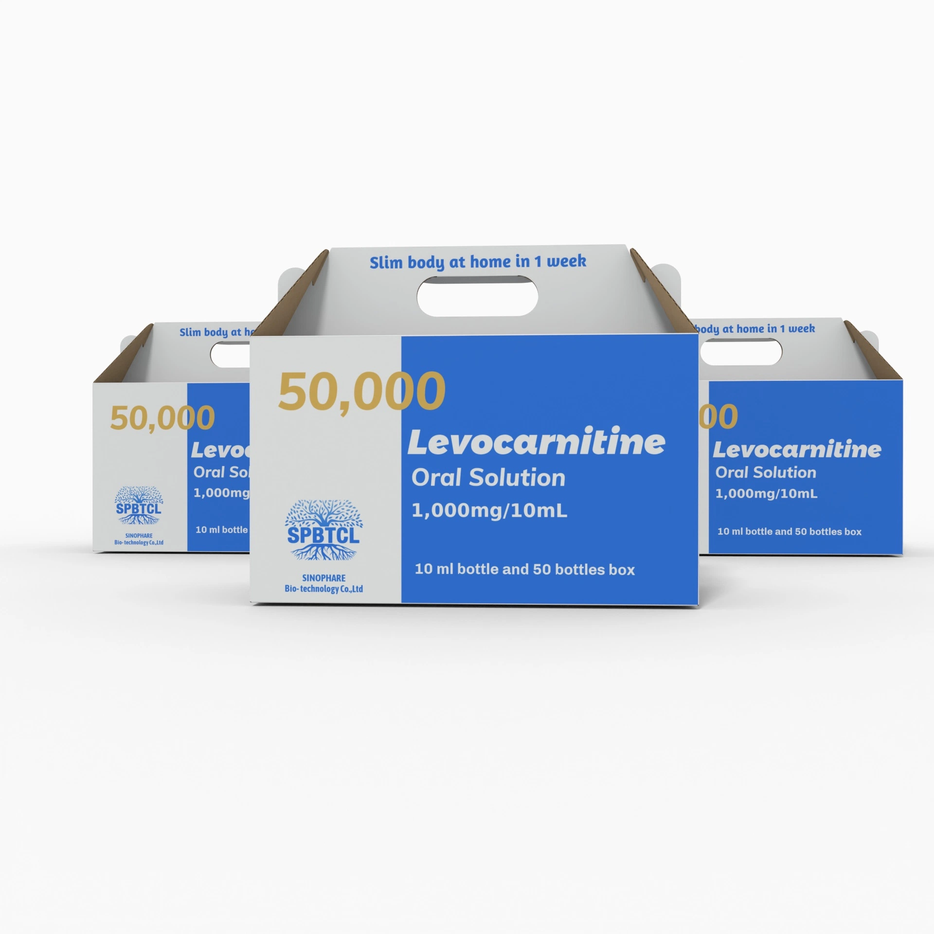 Healthcare Lcarnitine 1000mg/10ml Lose Weight Western Medicines OEM Service for Skin