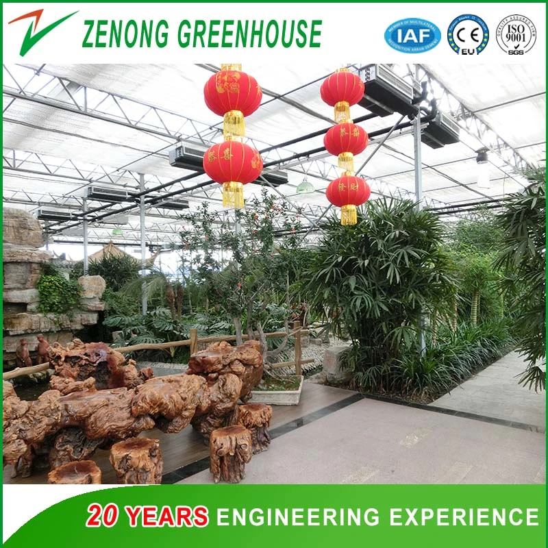 Poly Film Overwintering Vegetable Greenhouse for Tomato/Green Cucumber/Flower Cultivation/Ecological Hotel