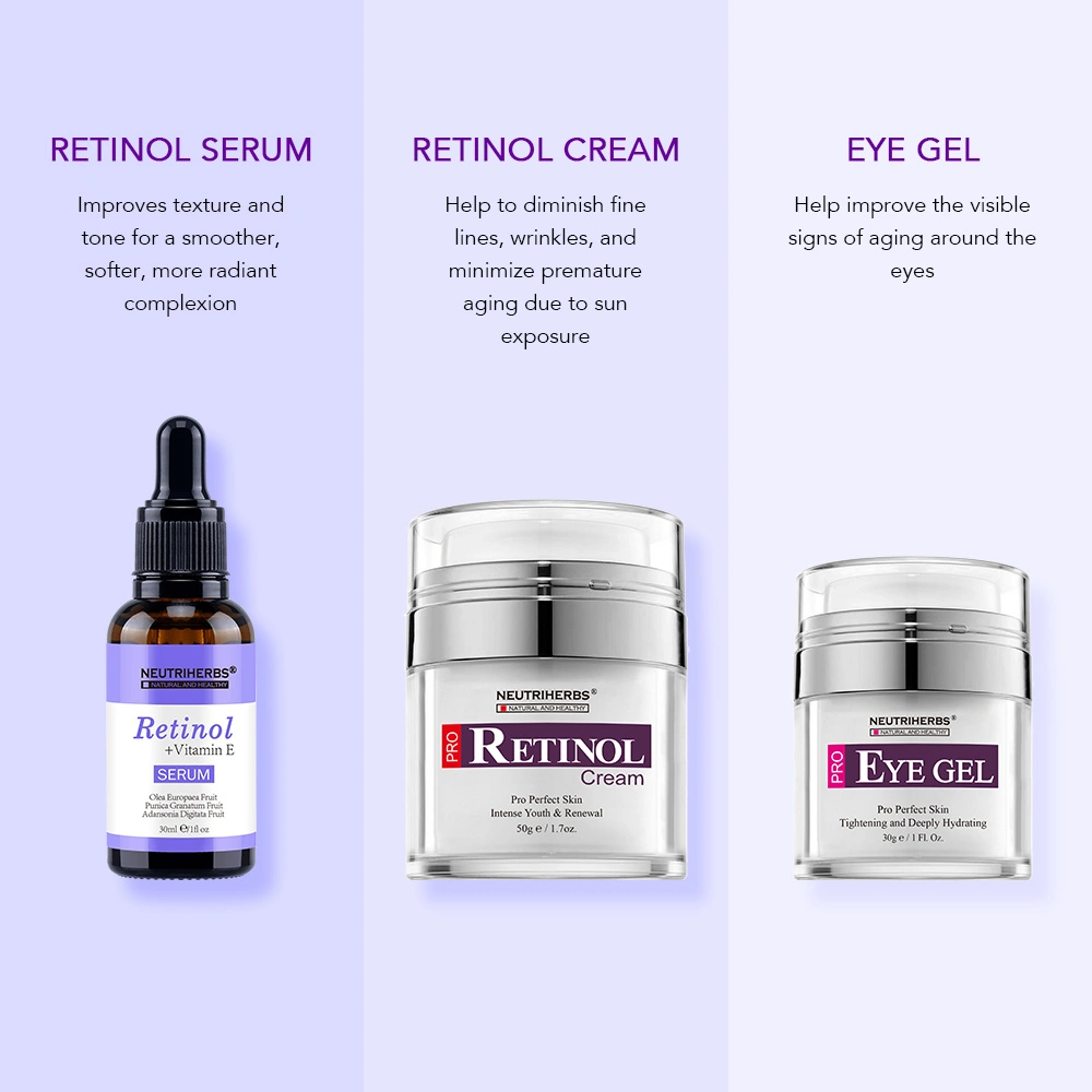 Retinol Skin Care Anti Ance Anti Aging The Advanced Lifting and Firming Facial Skin Set