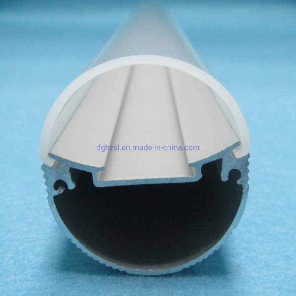 Aluminum Structure PC Cover Ellipse T8 LED Tube Light for LED Profile LED Al Housing