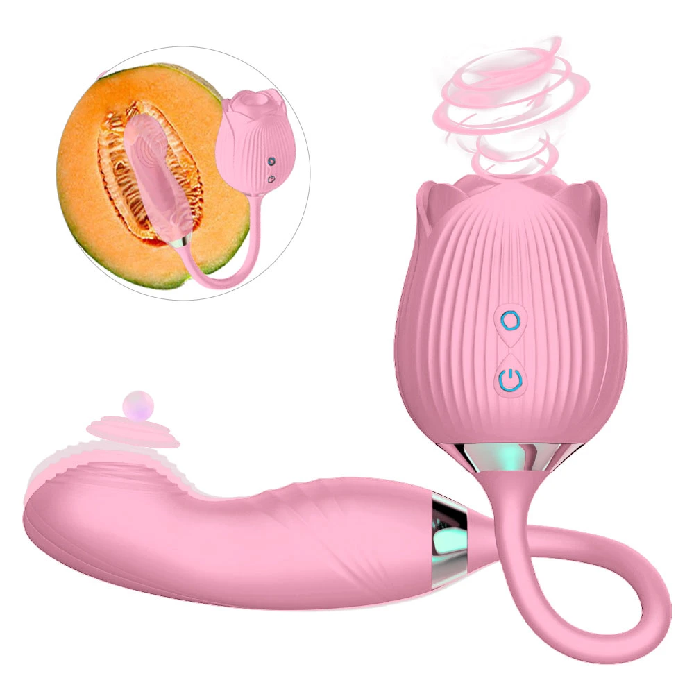 Generation 4 Wholesale/Supplier Rose Toy Sucking Clit Pink Rose Clitoris Sucking Vibrator Rose