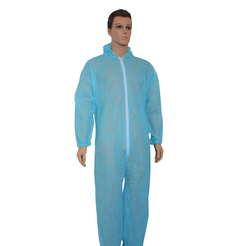 Affordable Microporous Sf PP SMS Overall Disposable Coverall with Good Quality