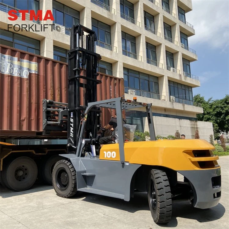 Stma Construction Equipment 10t 10 Ton Forklift Diesel Industrial Forklift