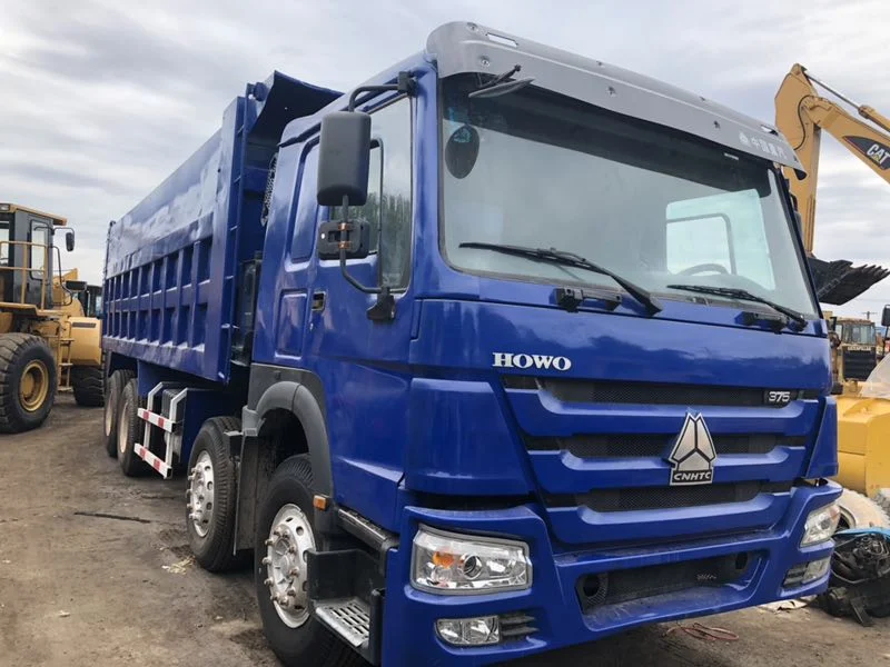 Used HOWO 375 8*4 Dump Truck Secondhand 12 Wheels Sinotruk China Brand Made in 2018