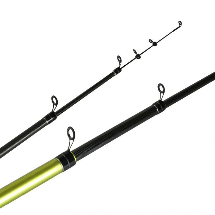 Telecarp de fibra de carbono de alta calidad 3 secciones varilla telescópica 9' 10' 3,0lbs 3,5lbs Viajes de pesca con las Rods FUJI