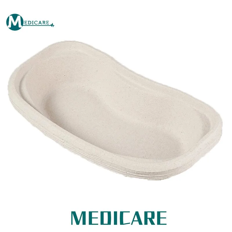 100% Molded Pulp From Recycled Paper Molded Pulp Multi Cup Disposable Medical Paper Pulp Multi Cup Single Use for Hospitals