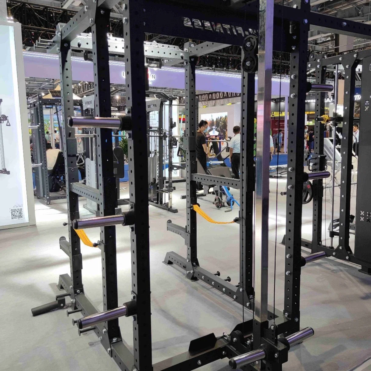 Equipos de gimnasio sentadilla comercial Multi power rack