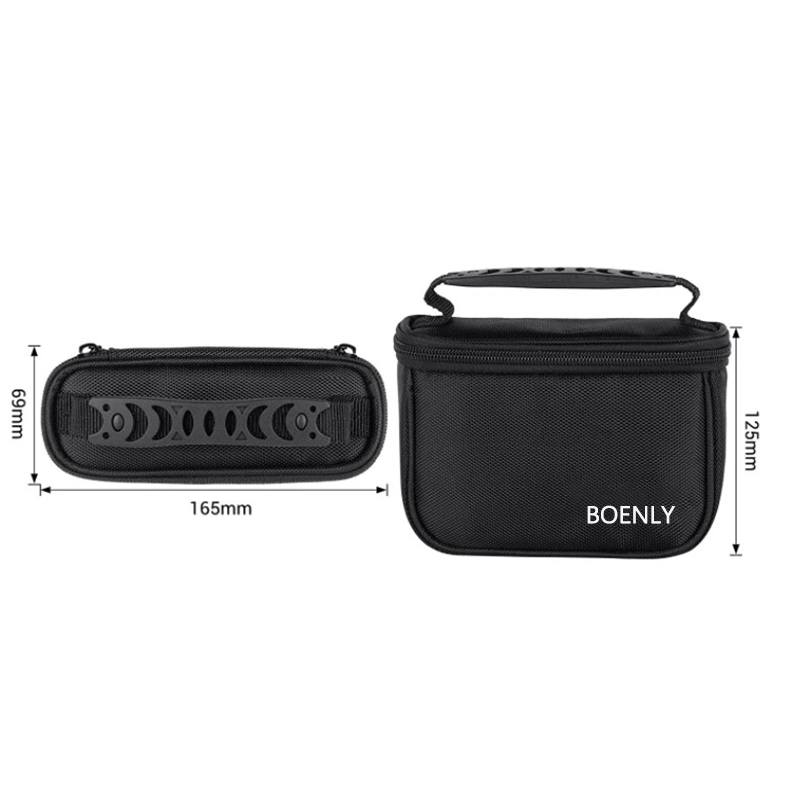 Mini Camera Storage Bag Protective Carrying Case Handbag Box for Microphone for Travelling