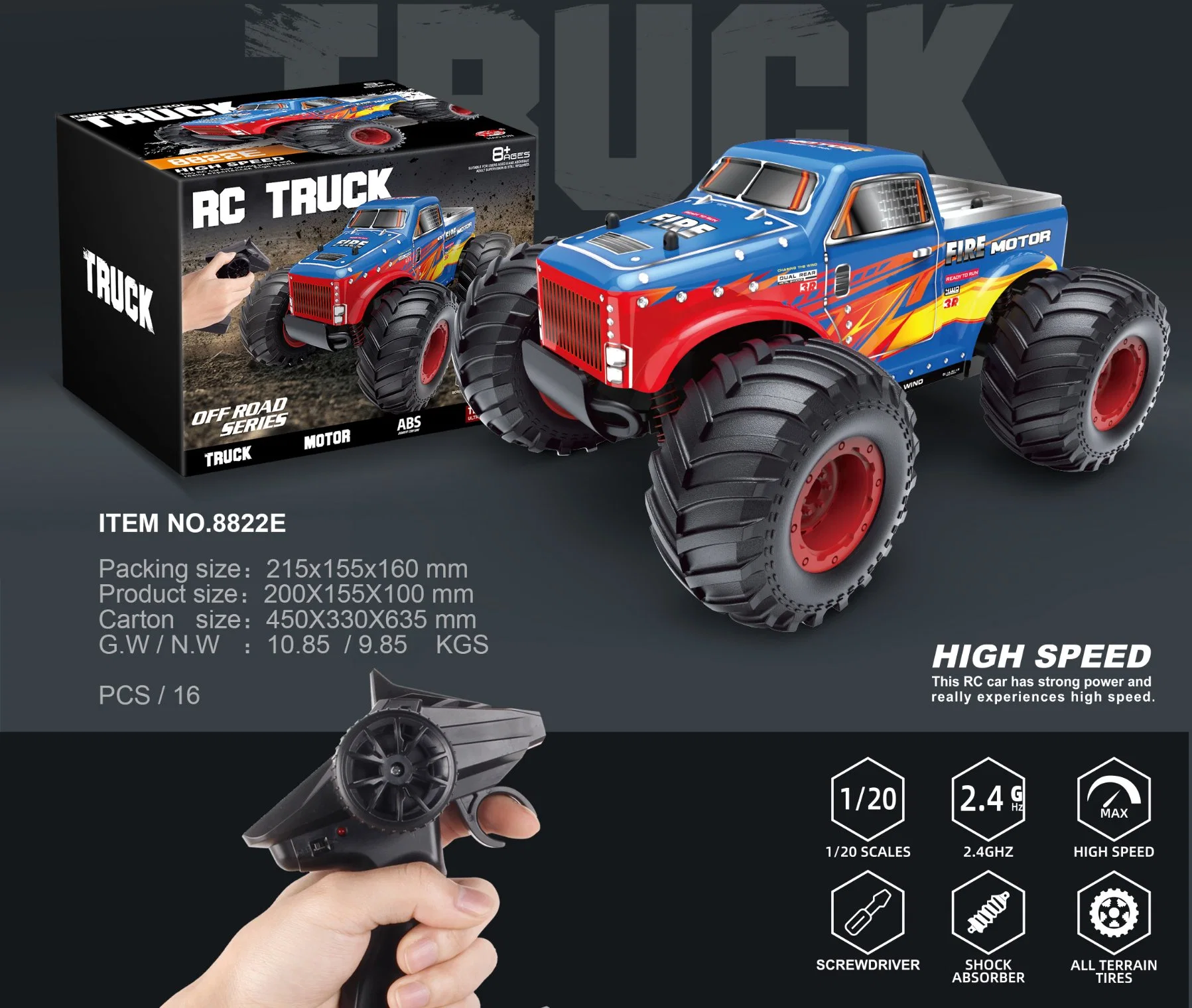 Hot Sale Gesture Drift Stunt Car Double-Sided Roll LED Lights Dancing Driving Stunt Remote Control RC Car