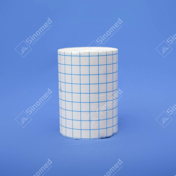 Fixer le rouleau de tissu Non-Woven médical du sparadrap chirurgical Pansement non tissé blanc Roll