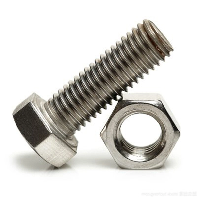 Screw Fasteners ASME B18.2.1 Bolt and Nut Inconel Alloy 625 Alloy 686 Full Half Thread Uns N06625 N06686 Alloy Steel En2.4856 En2.4606 JIS QA 625