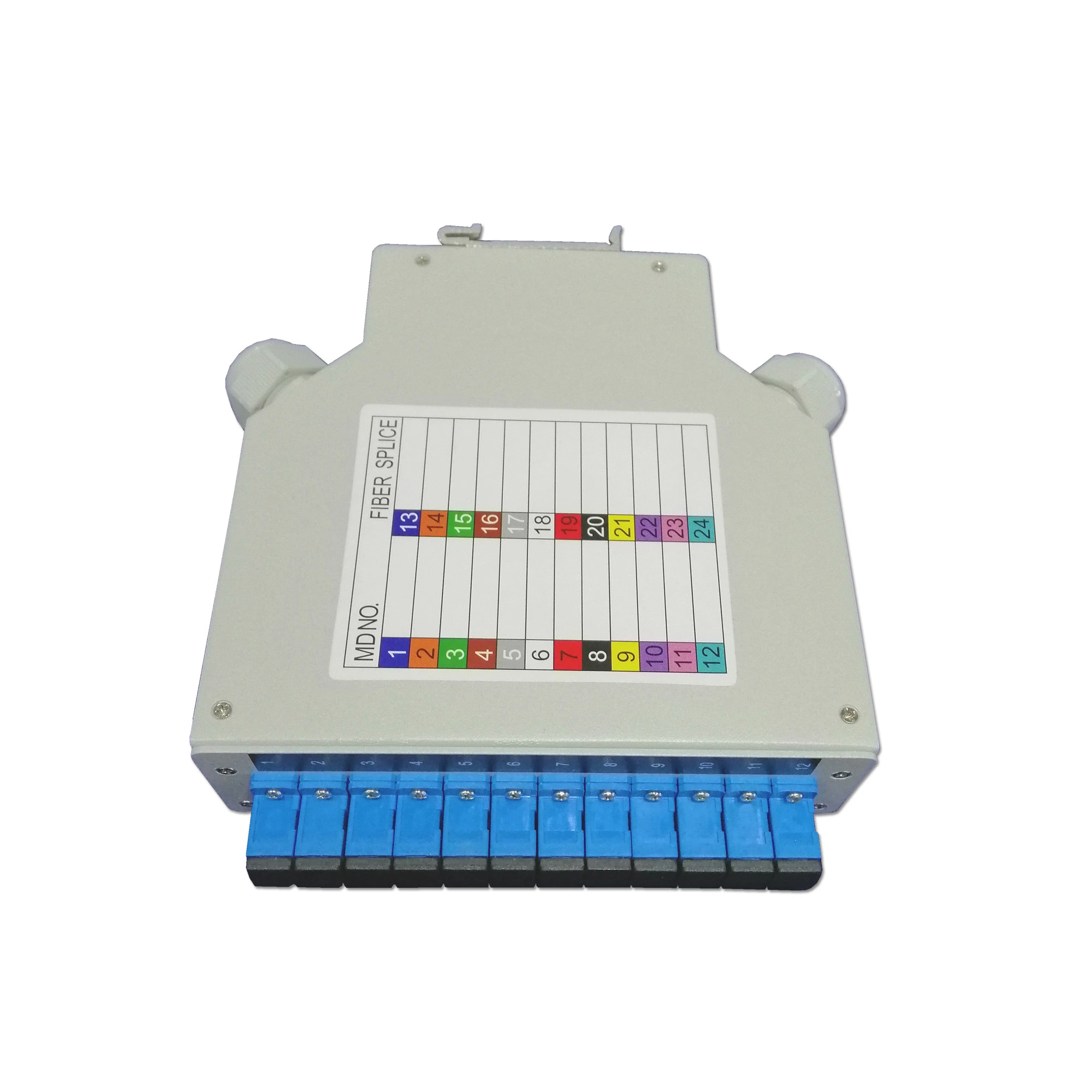 Cst Fiber Optic Company FTTH Sc/FC/St/LC ODF Rack Mount Splicing Termination Box Fiber Optic Terminal Box Otb Nap