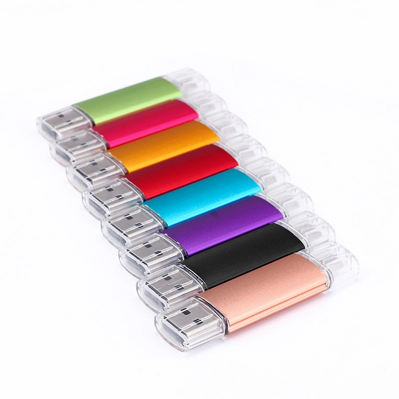 Wholesale/Supplier OTG Android Expansion Mobile Computer Dual-Purpose USB Flash Drives Bright Color Gift