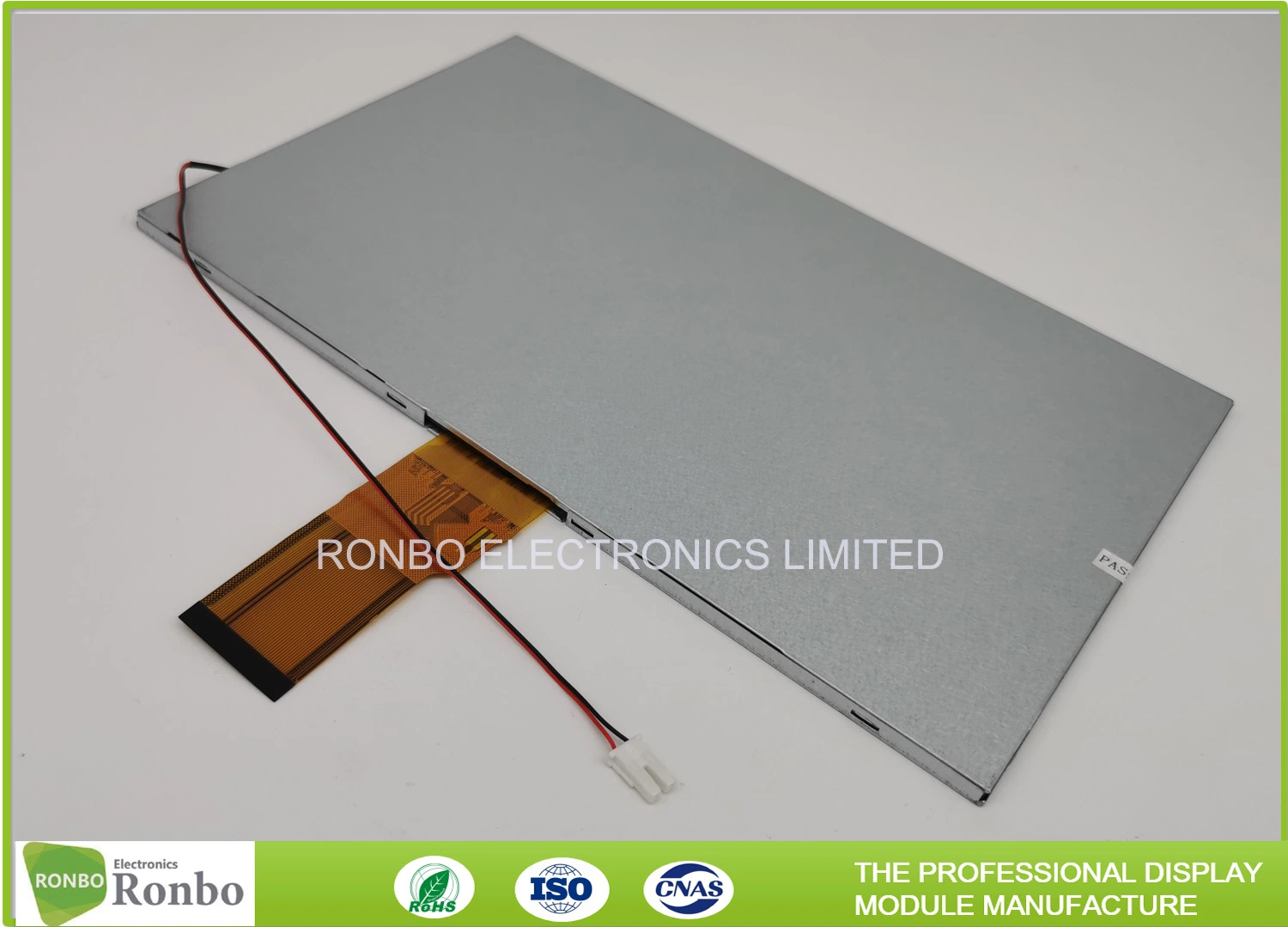 Customized 10.1 Inch 1024X600 RGB 50pin Interface 66mm FPC Length Industrial TFT LCD Panel