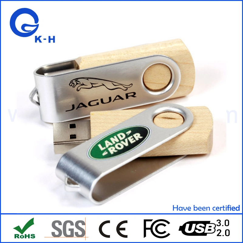 Laser Logo Eco-Friendly Bamboo USB Flash Memory Drive Reliability