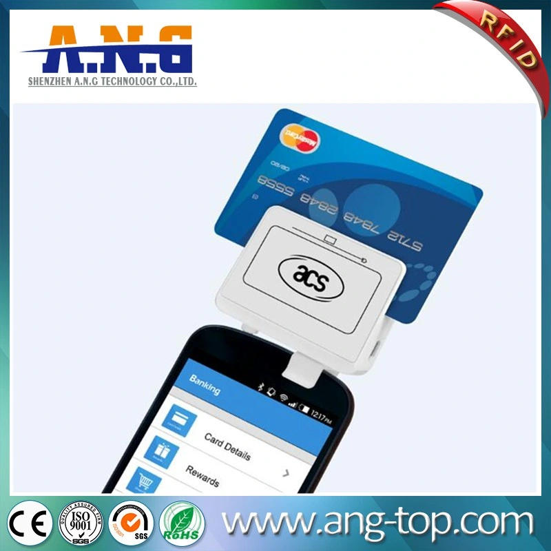 3.5mm Audio Jack Mobilemate Magnetic and Smart Card Reader EMV for Payment or APP