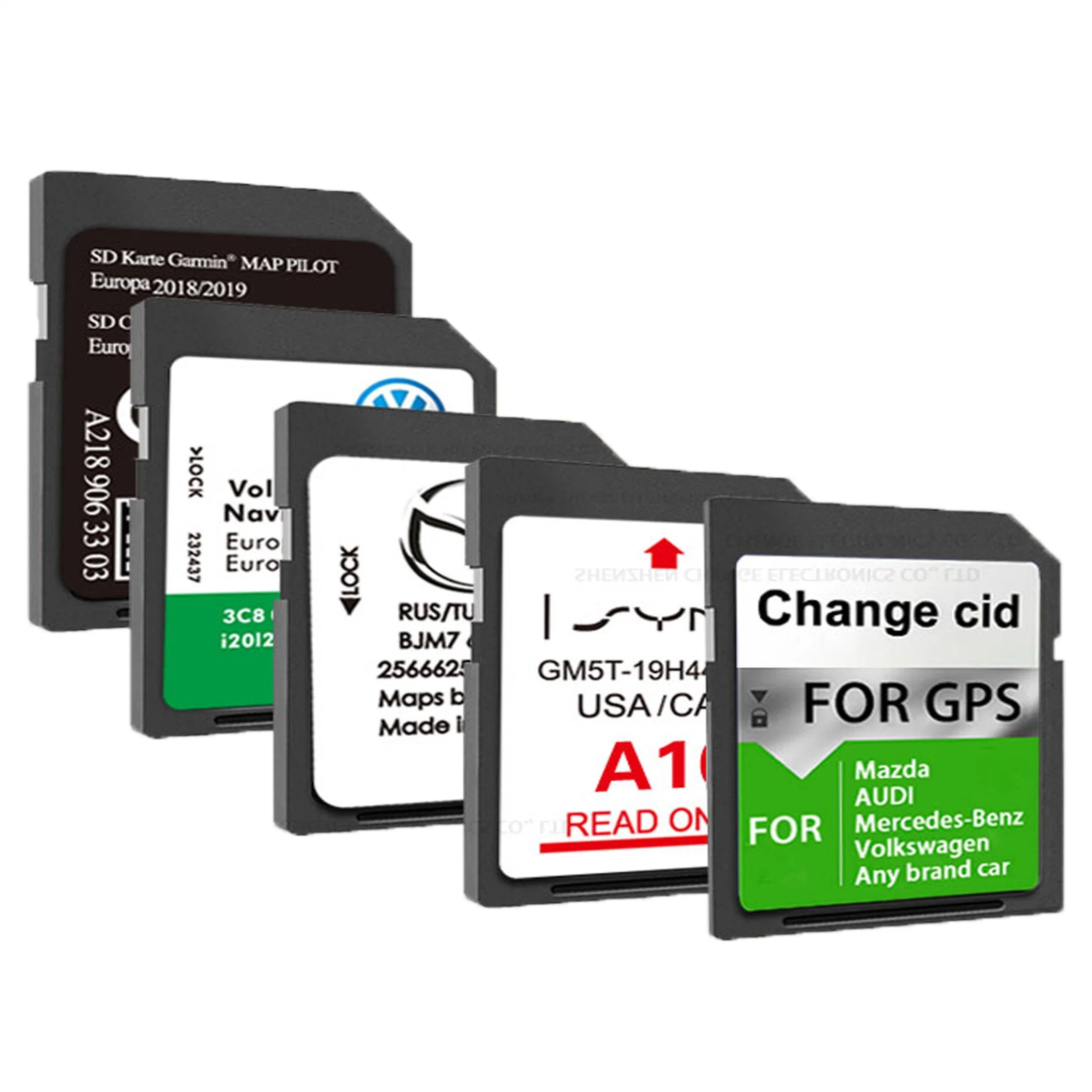 Mulberry OEM Change Cid Black Custom Cid SD Card Write/Clone Cid 16GB Memory Card for GPS