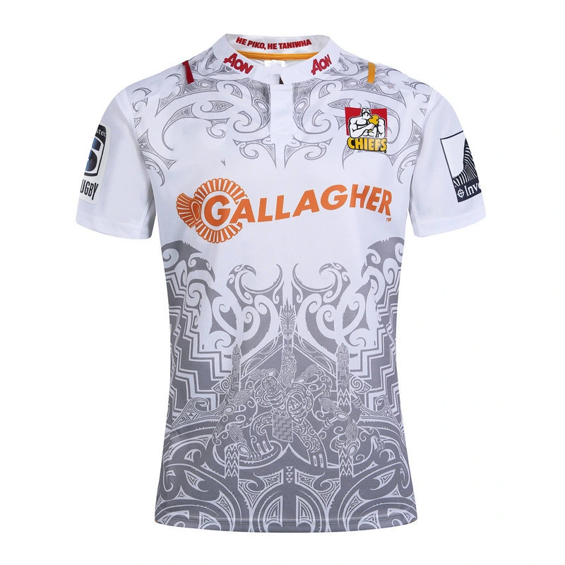 2018 Gallagher Chiefs Limited Edition Tour Performance Territory Rugby Jerseys