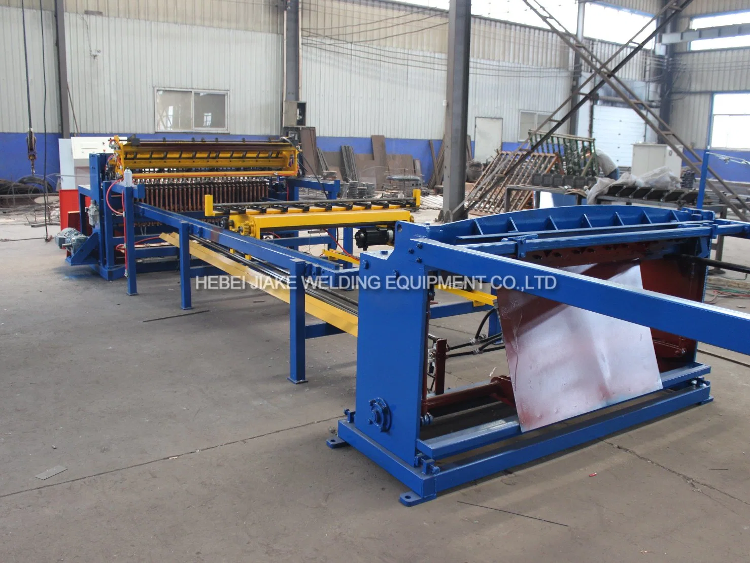 Steel Galvanized Wire Hen Cage Mesh Welding Machine