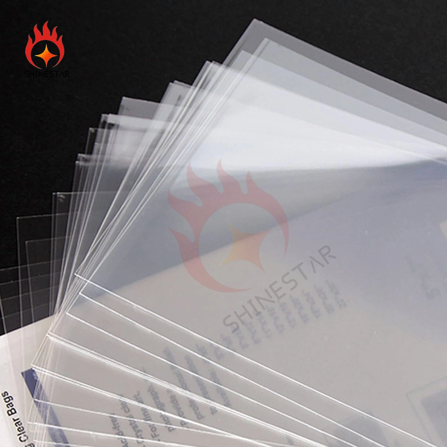 Sealed Clear Plastic Packaging Customizable Size Bags for Art Prints, Photos Packing