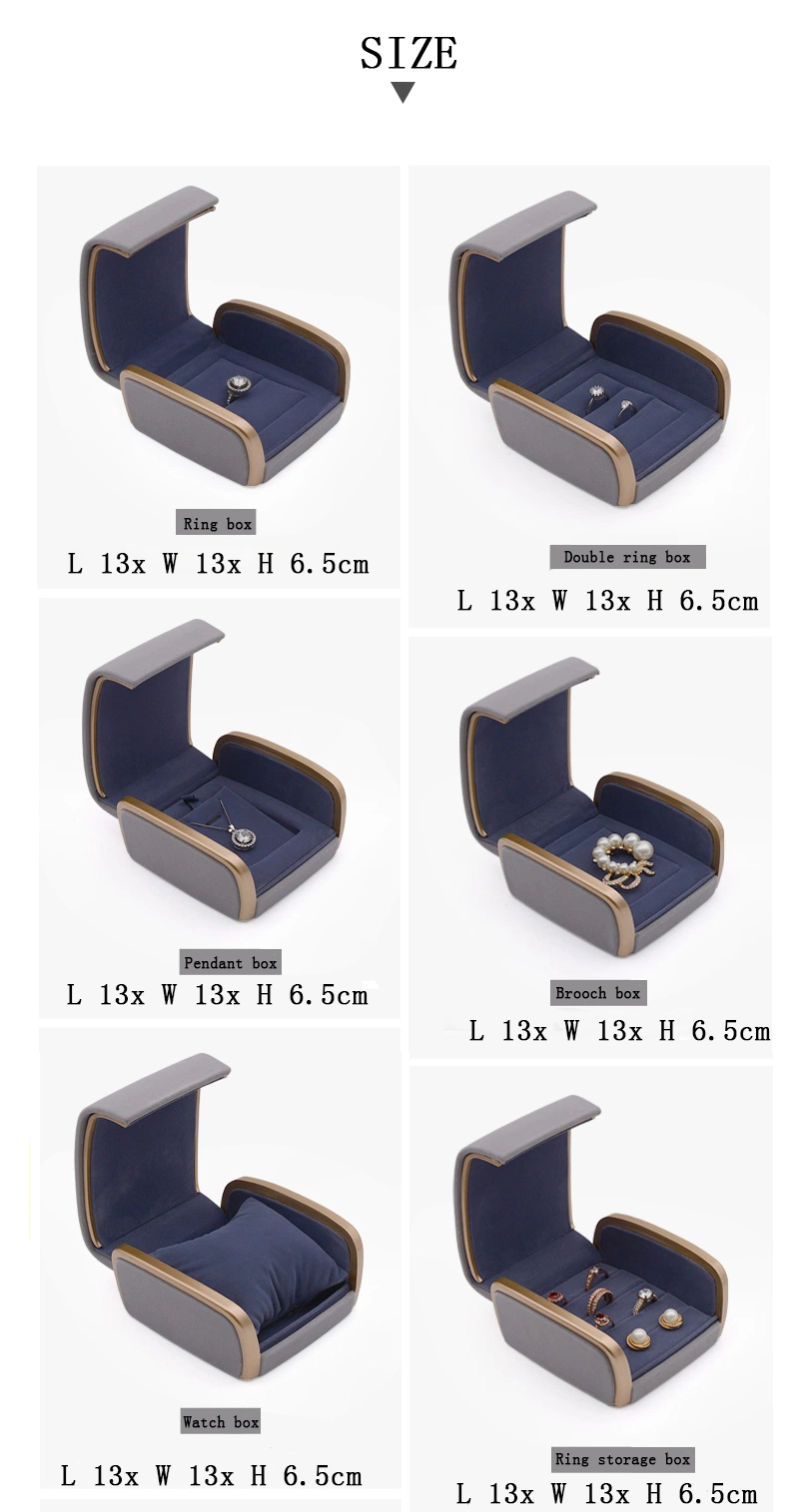 Luxury Creativity Jewelry Package Box Ring Pendant Watch Brooch Organizer Storage Gift
